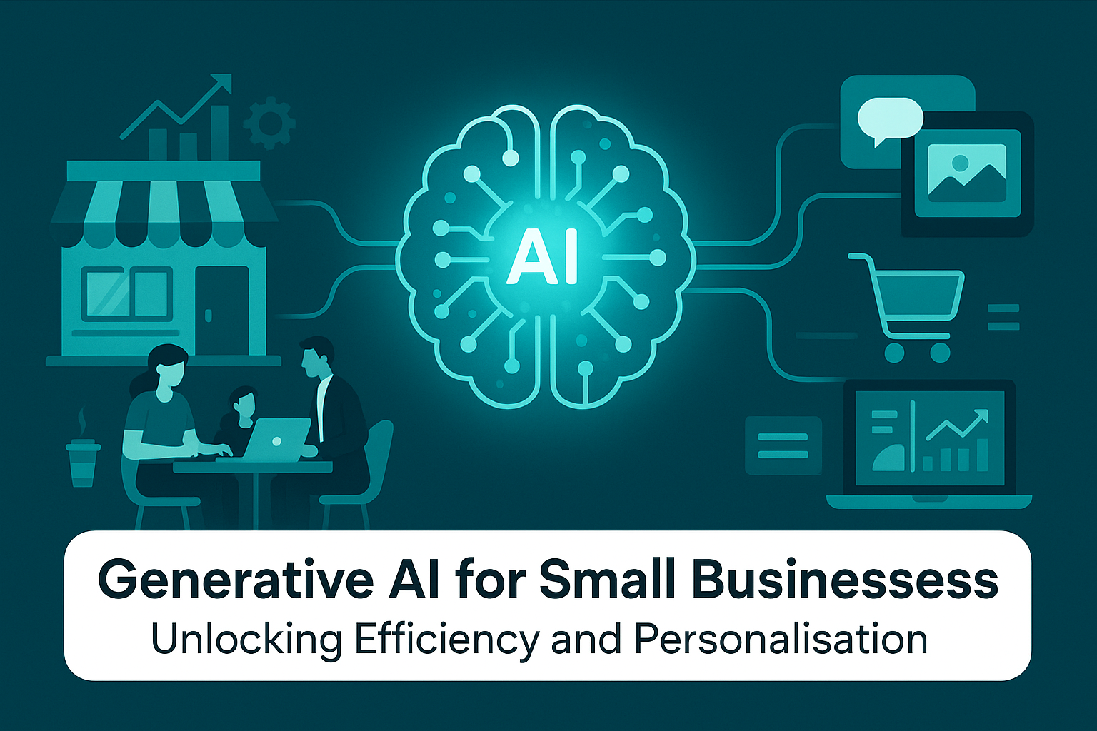 Generative AI for small businesses – unlocking efficiency and personalisation through AI tools, chatbots, sales forecasting, and customer experiences